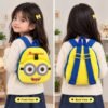 Yellow Minions Kids Soft Plush Backpack